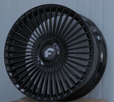 Velg Tempa Forgiato Hitam Kasar untuk Rolls Royce Range Rover Mercedes Benz S Class