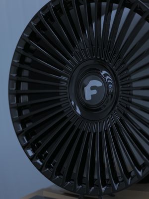 Velg Tempa Forgiato Hitam Kasar untuk Rolls Royce Range Rover Mercedes Benz S Class