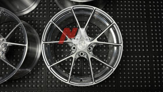 Velg Tempa BMW Perak Dipoles Wajah Brushed Untuk F87 F80 F82 F90 M2 M3 M4 M5