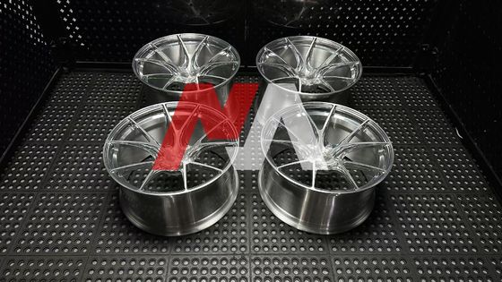 Velg Tempa BMW Perak Dipoles Wajah Brushed Untuk F87 F80 F82 F90 M2 M3 M4 M5