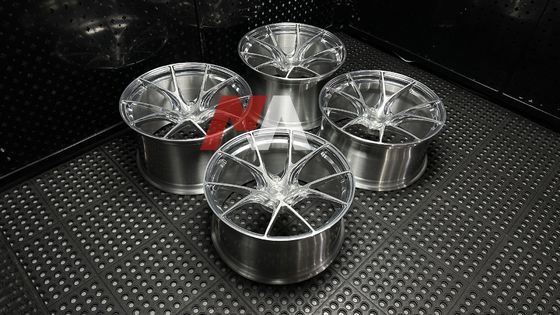 Velg Tempa BMW Perak Dipoles Wajah Brushed Untuk F87 F80 F82 F90 M2 M3 M4 M5