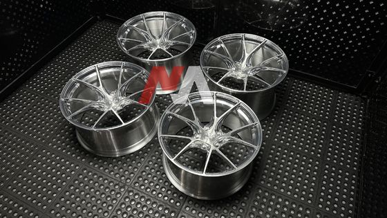 Velg Tempa BMW Perak Dipoles Wajah Brushed Untuk F87 F80 F82 F90 M2 M3 M4 M5