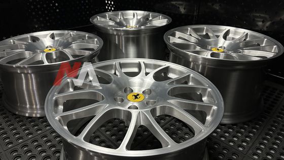 Ferrari F430 roda tempa disikat bersih akhir utama tempa RE-01