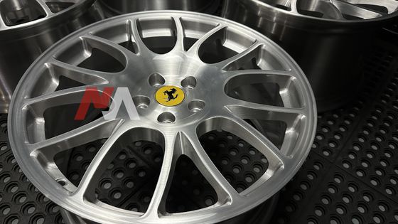 Ferrari F430 roda tempa disikat bersih akhir utama tempa RE-01