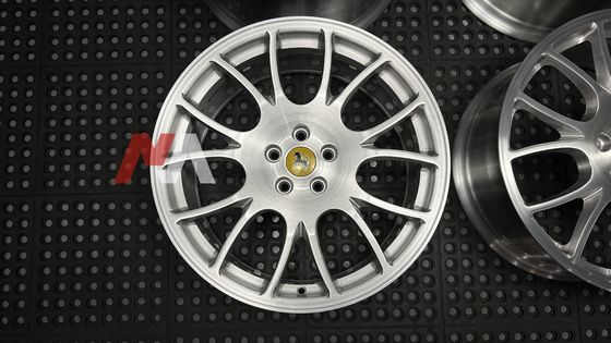Ferrari F430 roda tempa disikat bersih akhir utama tempa RE-01