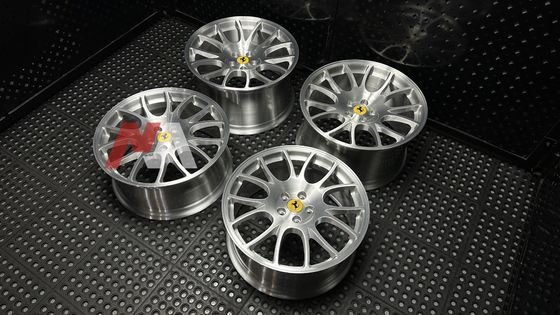 Ferrari F430 roda tempa disikat bersih akhir utama tempa RE-01