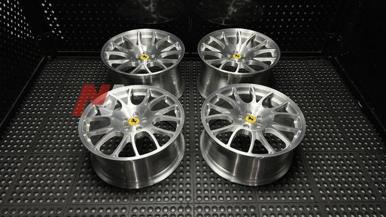 Ferrari F430 roda tempa disikat bersih akhir utama tempa RE-01