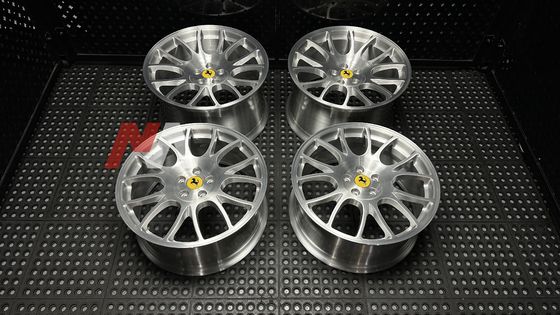 Ferrari F430 roda tempa disikat bersih akhir utama tempa RE-01