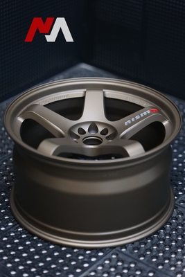 Nismo LMGT4 roda monoblok tempa untuk Nissan GTR R32 R33