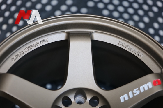 Nismo LMGT4 roda monoblok tempa untuk Nissan GTR R32 R33