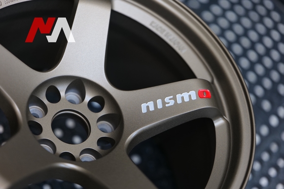 Nismo LMGT4 roda monoblok tempa untuk Nissan GTR R32 R33