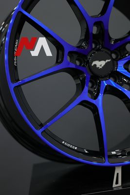 Volk Racing G025 Limited Dark Blue Wheels yang Dipalsukan